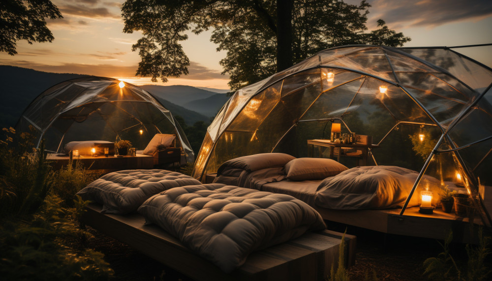 Glamping, lusso e natura in un unico posto